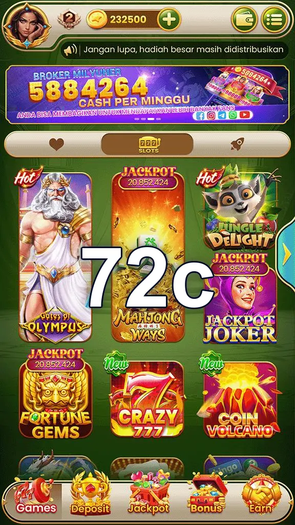 72c Tangkapan Layar - APK Resmi